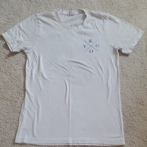 Kygo White Short Sleeve Tee Shirt
